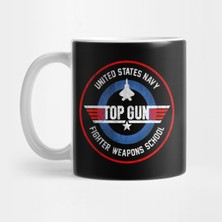 Pixxa Top Gun Fighter Weapons School Kupa Bardak