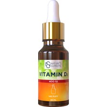 Nature's Supreme Vitamin D3 400 Iu 20 ml Sprey & Damla