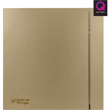 Soler&Palau Dekoratif Şampanya Havalandırma Fanı Champagne Silent 100 Cz Design Ultra Sessiz Banyo Wc Aspiratörü Soler Palau Estetik Dizayn