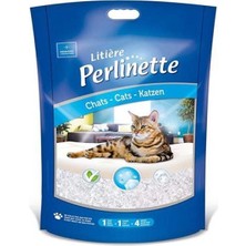 Perlinette Cat Irregular Kalın Taneli Silica Kedi Kumu 1.8 kg 4.4 Lt