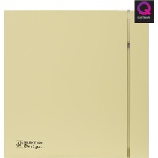 Soler&Palau Dekoratif Havalandırma Fanı Fildişi Silent 100 Cz Design Ultra Sessiz Banyo Wc Aspiratörü Soler Palau Estetik Dizayn Agmair Agm Havalandırma