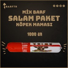 Barftr Mix Barf 20 kg Salam Köpek Maması (20 Paket - 1000 GR)91000100001163