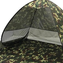 Açık Otomatik Up Plaj Çadır Güneş Barınak Anti Uv Kamp Gölgelik Sunshade Camo