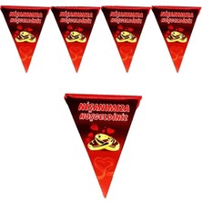 Dipak Kırmızı Renk Nişanımıza Hoşgeldiniz Flama