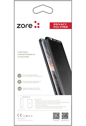 Kral Note 20 Ultra Privacy Polymer Hayalet Eğimli Nano Ekran Koruyucu