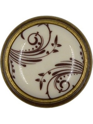 Giusti P77.01.H2.D1G Seramik Metal Antik Sarı Beyaz 00 mm