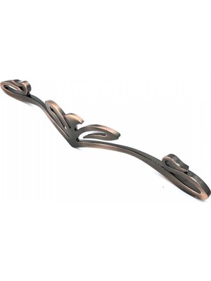 Zavinna Z379 Metal Antik Bakır 192 mm Akslı Kulp