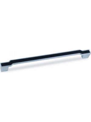 Zavinna Z302 Metal Krom Mat Siyah 224 mm Akslı Kulp