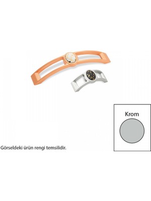 Zavinna Z117 Metal Krom 64 mm Akslı Kulp