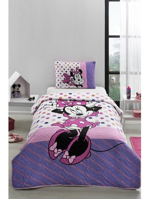 Özdilek Minnie Mouse Tek Kişilik Lisanslı Yatak Örtüsü 4225