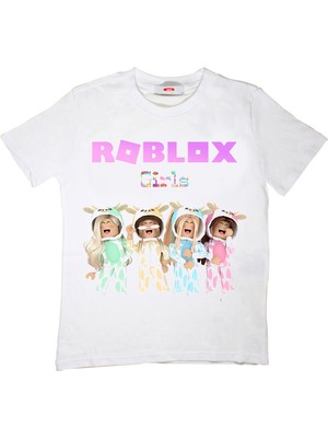 Take Roblox Girls Çocuk Tişört Beya