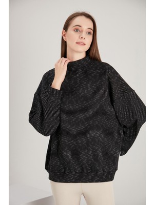 Alexander Gardi Alexandergardı Balıkçı Yaka Sweatshirt (B21-36700)