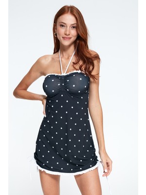 Pierre Cardin Korseli Soft Straplez Elbise Mayo 201115