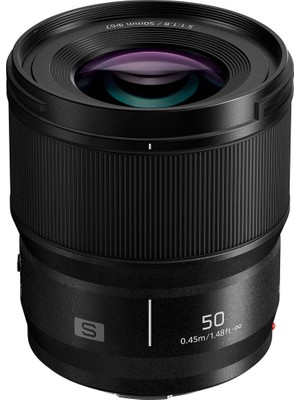 Panasonic Lumix S 50 mm F/1.8 Lens Portre ve Manzara Çekimleri İçin Uygun Hava Koşullarına Dayanıklı