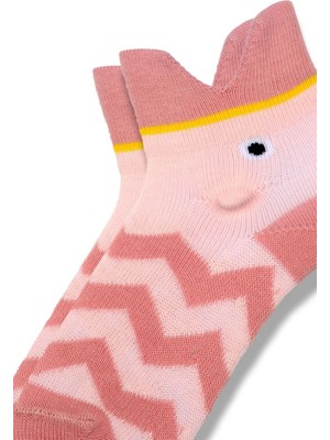 Semoor 3D Balık Desenli Kız Bebek Çorabı
