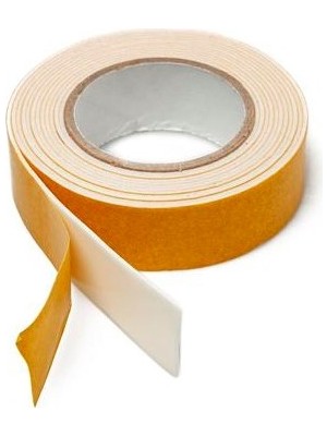 4 Adet Çift Taraflı Köpük Bant 2 mt x 4 Adet