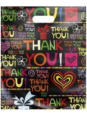 Ecoplast Takviyeli Poşet Thank You 50'li No:4 40 x 50 cm