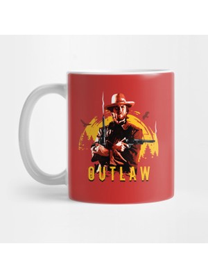 Pixxa Outlaw. Clint Eastwood Kupa Bardak