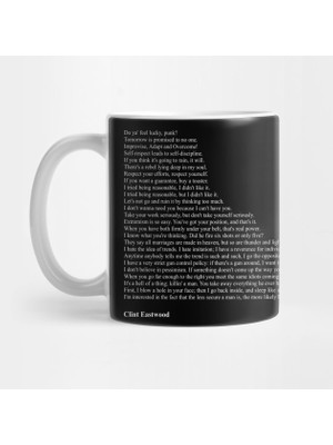 Pixxa Clint Eastwood Quotes Kupa Bardak