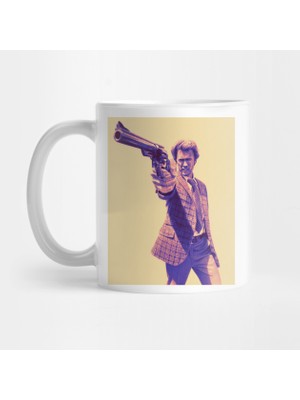 Pixxa Clint Eastwood Print Kupa Bardak
