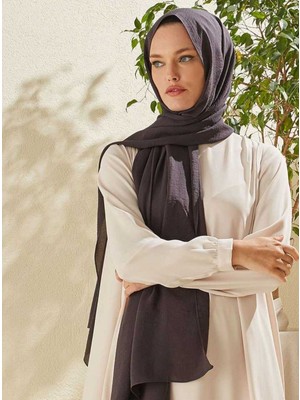 LARİSSA SCARF Cazz Şal Antrasit