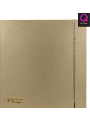 Soler&Palau Dekoratif Şampanya Havalandırma Fanı Champagne Silent 100 Cz Design Ultra Sessiz Banyo Wc Aspiratörü Soler Palau Estetik Dizayn