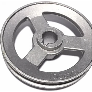 Motor Alüminyum Düz Kasnak / 110 mm