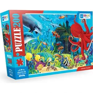 Blue Focus 200 Parça - Aquatıc Lıfe (Denız Yaşamı)