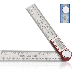 Dijital Açı Bulucu Cetvel 7 INÇ/200MM Paslanmaz Çelik (Yurt Dışından)