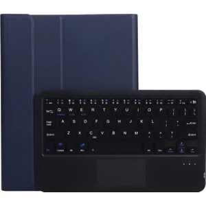 Klavye + Için IPAD Pro 11 Inç 2021 & 2020 & 2018 Mavi