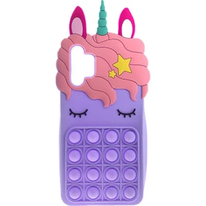 Samsung Galaxy A32 Uyumlu Unicorn Tip Silikon Kılıf