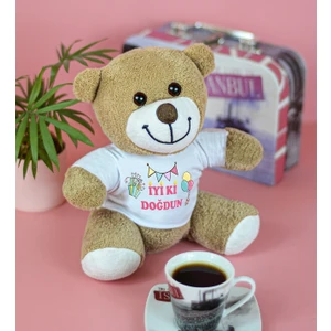 Özgüner Oyuncak 25 cm Iyi Ki Doğdun Çiçek Ayı