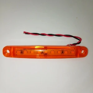 9 Ledli Parmak LED Lamba Sarı 10 Adet