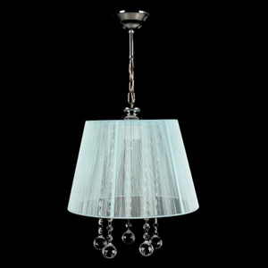 Art&gift Manolya Renkli Taşlı Avize Turkuaz - Mint Mavi