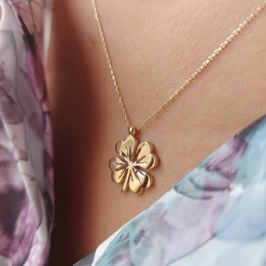 Yonca Kolye 14 Ayar Altın 2.65 Gram