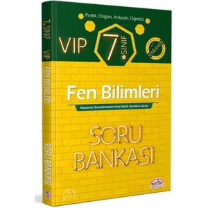 Editör 7. Sınıf Vıp Fen Bilimleri Soru Bankası