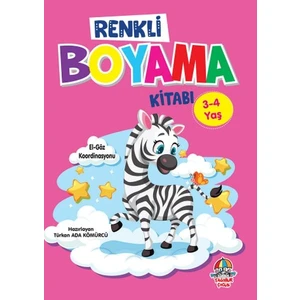 Renkli Boyama Kitabı (3-4 Yaş)