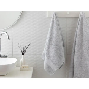 English Home Pure Basic Pamuk Yüz Havlusu 50x90 cm Gri