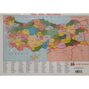 Puzzle Türkiye Haritası