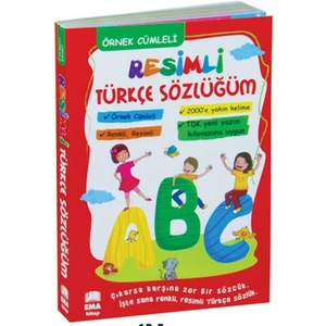 Ema Kitap Örnek Cümleli, Resimli Türkçe Sözlük – Çocuklar ve Türkçe Öğrenmeye Yeni Başlayanlar İçin