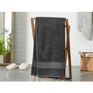 English Home Deluxe Pamuklu Low Twist Banyo Havlusu 70 x 140 cm Antrasit