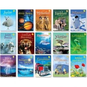 Popüler Bilim Ilk Okuma Kitapları 15 Li Set 1. Sınıf ve Okul Öncesi Set 2