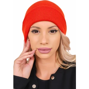 Elif İç Giyim Kadın Düz Katlamalı Triko Basic Bere