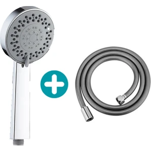 Banyo Tondo El Duş Başlığı + Vera Banyo Duş Hortumu Pvc Kopmaz