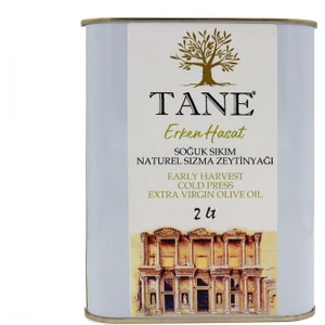 Tane Zeytuni Tane Erken Hasat Soğuk Sıkım Zeytinyağı 2 Lt