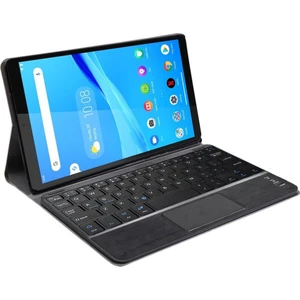 Samsung Galaxy Tab A 8.0 2019 T290 T295 Bluetooth Touchpad Klavye + Standlı Kılıf - Bkk5
