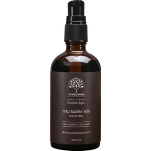 Nine&Mine Doğal Yaşam Tatlı Badem Yağı  (Prunus Amygdalus Dulcis Oil) (100 Ml)