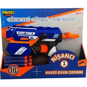 Prestij Oyuncak Sünger Atan Yumuşak Mermili Tabanca Oyuncak
