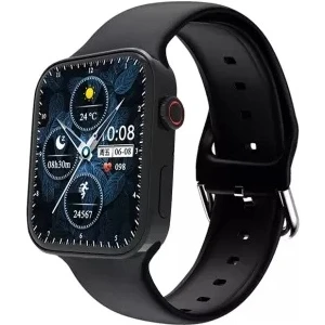 Akıllı Saat Smartwacth 7 Siyah 44MM Bluetooth 1.75 Inch Türkçe Menü Ios ve Android Uyumlu