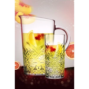 Timeless 5 Prç. Kokteyl Meşrubat Bardağı Takımı-Limonata Seti